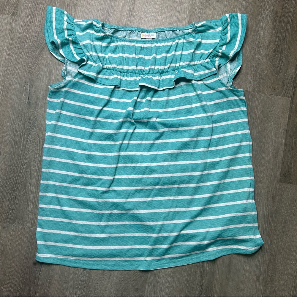 LuLaRoe Stasha Ruffle Top Size Small S #lularoe Women’s Tank